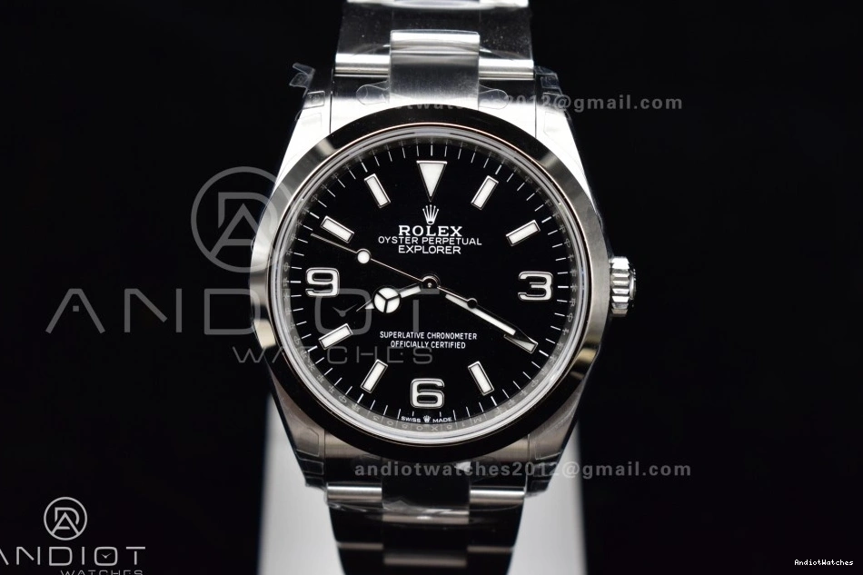 Dial Explorer Seasonal Steel Best 36mm Edition 837 Bracelet 124270 904L 1:1 VSF Black on SS DD 1119